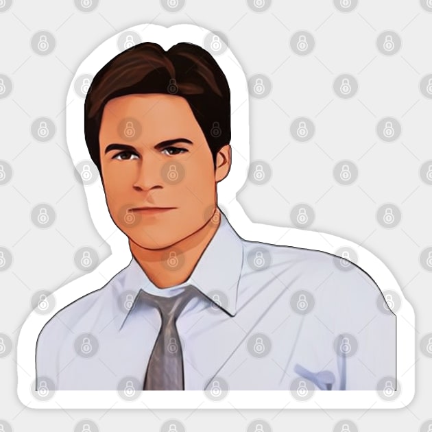 The West Wing Sam Seaborn Sticker by baranskini
